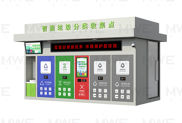 智能垃圾分類房賦能校園綠色新生態(tài)——瑪威爾顯控助力構(gòu)建智慧化